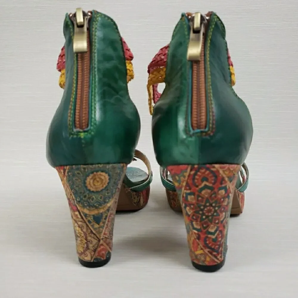 Unbranded leather heel